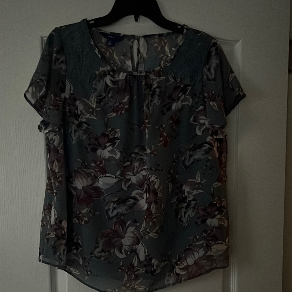 Floral Print Women's Top